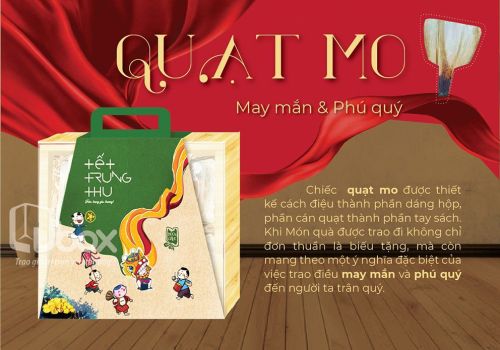 Hộp Trung thu 2023 - QUẠT MO