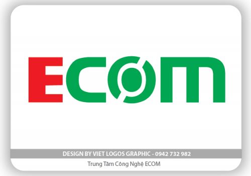 Logo trung tâm công nghệ Ecom