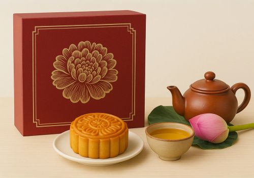 Kết Hợp Trà Ướp Sen Tây Hồ Với Hộp Bánh Trung Thu Truyền Thống: Tạo Dấu Ấn Văn Hóa Hà Nội 